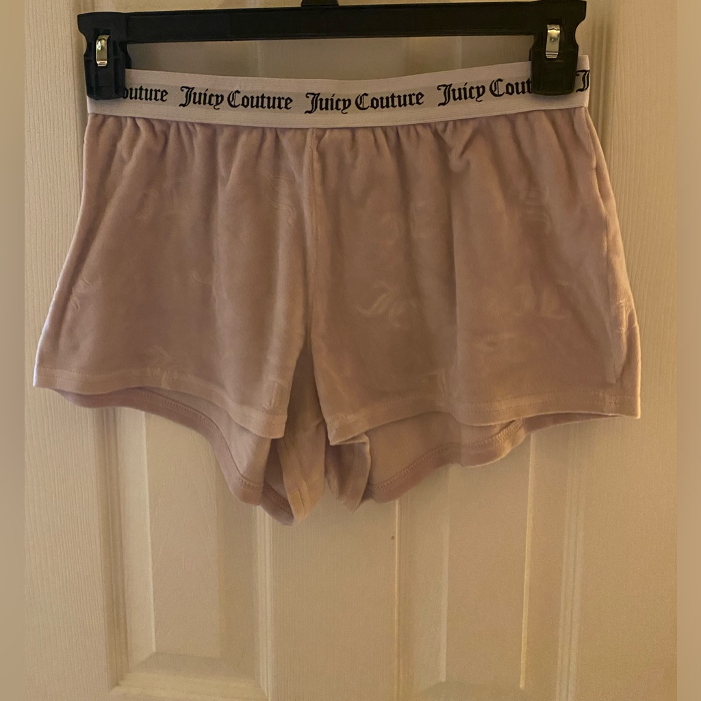 Juicy Couture Sleep Shorts.